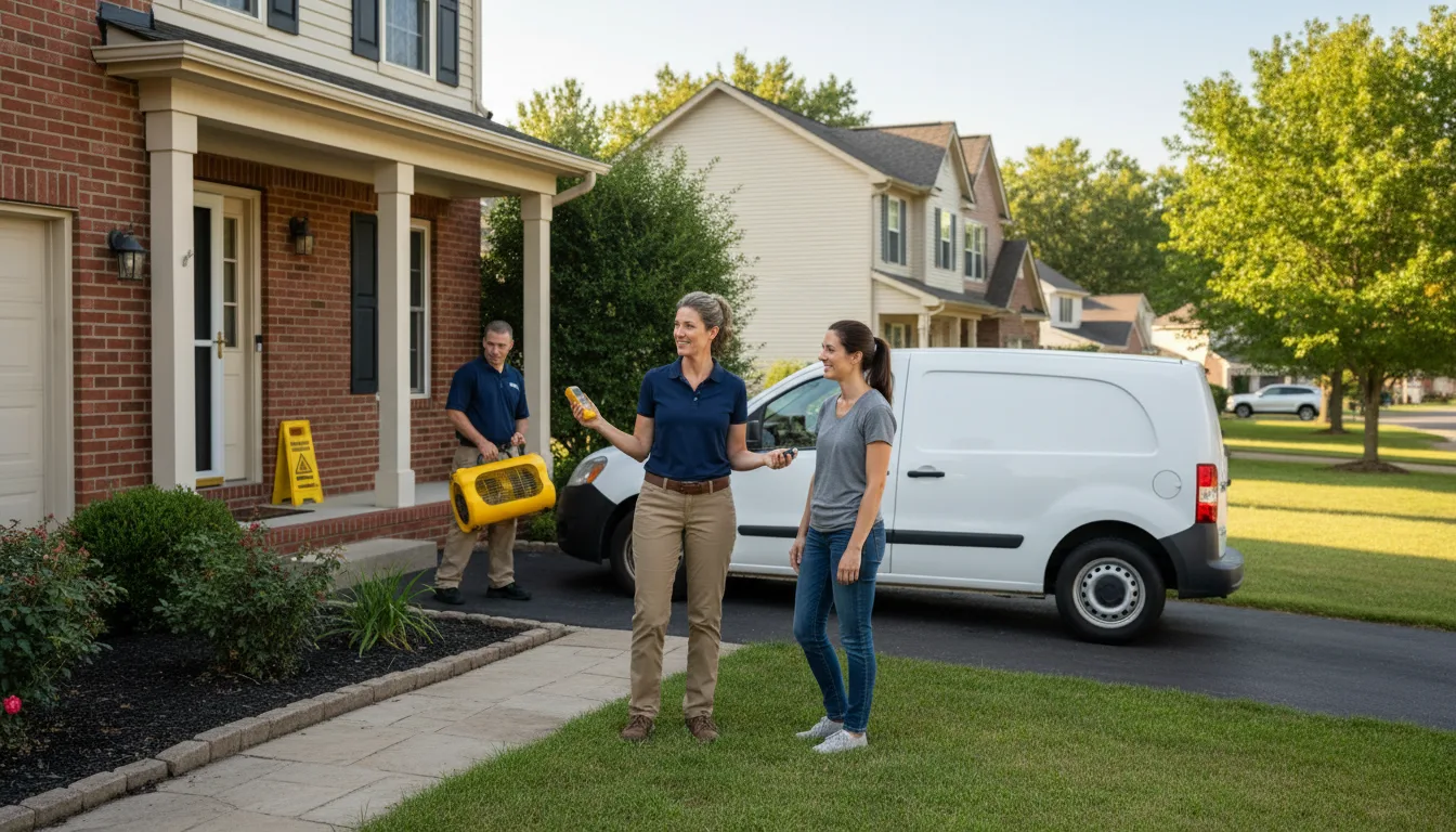 Water restoration image for Fire And Smoke Damage Restoration in Marion, KS